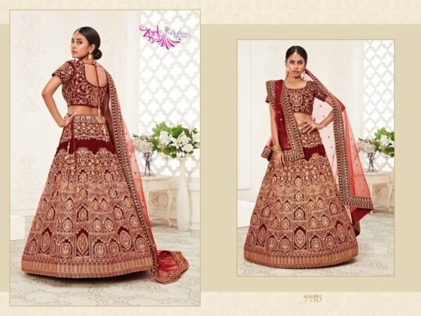 Zeel Neo Traditional Vol 2 Designer Lehenga Choli Wholesale Catalog Collection Exporter - Image 11