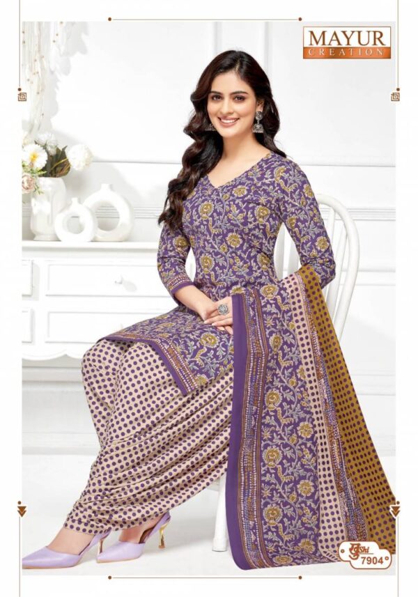Mayur Khushi Vol 79 Cotton Patiyala Dress Material Catalog Wholesale Collection Exporter - Image 3