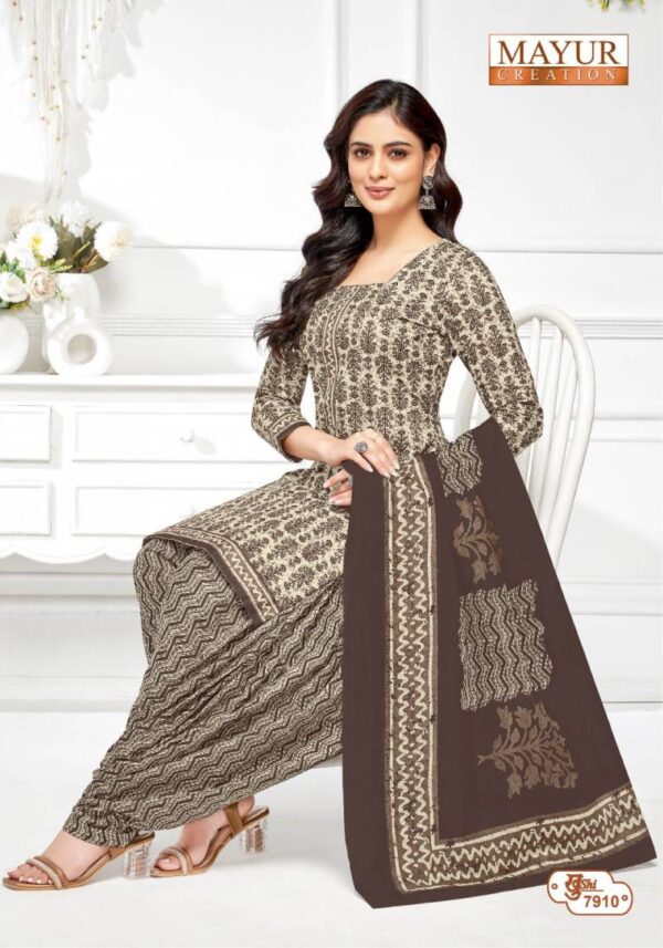 Mayur Khushi Vol 79 Cotton Patiyala Dress Material Catalog Wholesale Collection Exporter - Image 11