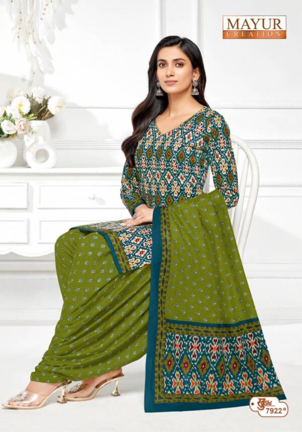 Mayur Khushi Vol 79 Cotton Patiyala Dress Material Catalog Wholesale Collection Exporter - Image 20