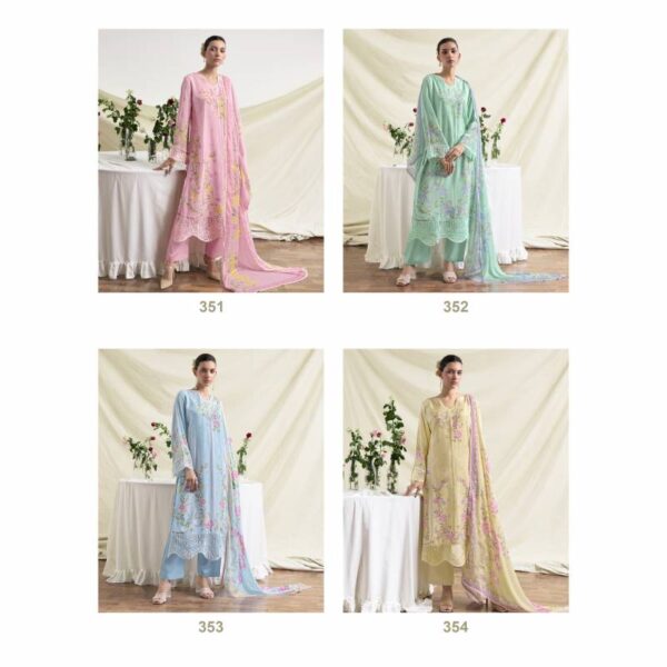 Kimora Sohni Grace Maslin Digital Printed Salwar Suits Wholesale Catalog Collection Supplier - Image 7