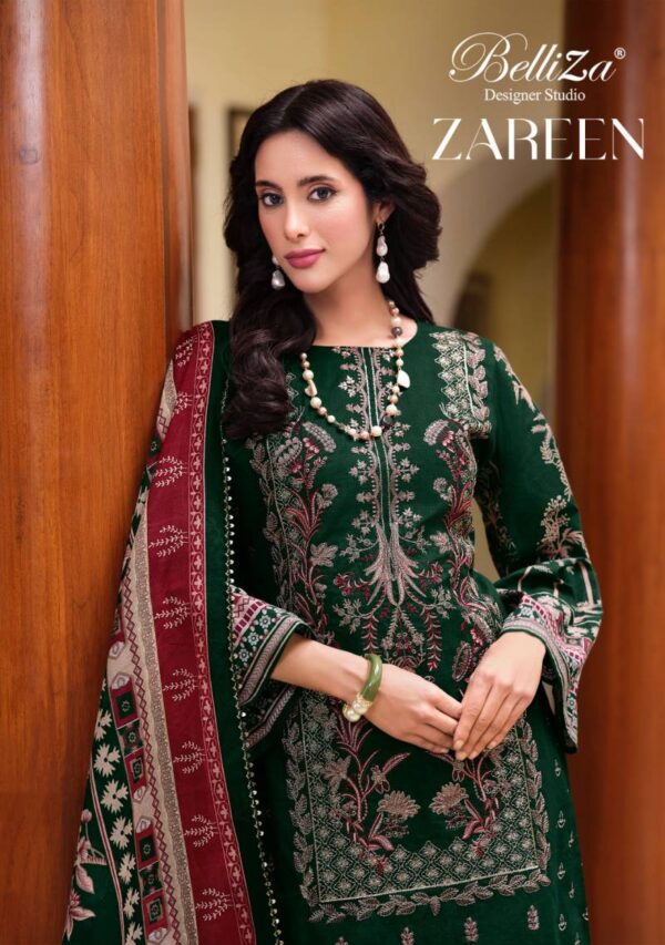 Belliza Zareen Readymade Cotton Printed Suit Wholesale Catalog Collection Supplier