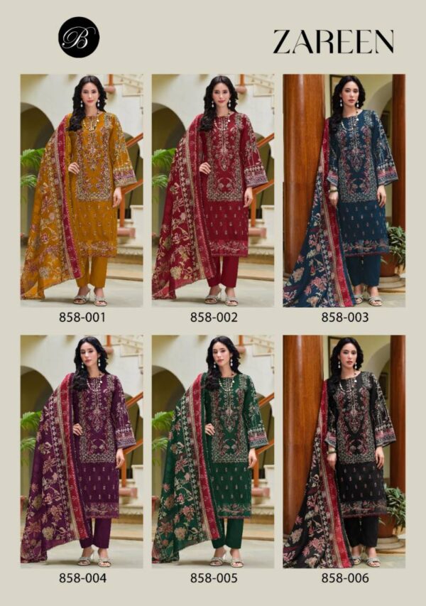 Belliza Zareen Readymade Cotton Printed Suit Wholesale Catalog Collection Supplier - Image 9