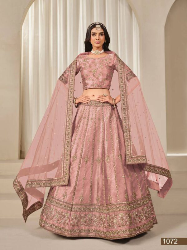 Mehvish Mohini Vol 1 Art Silk Designer Lehenga Choli Wholesale Catalog Collection Exporter