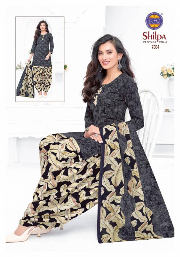 Mfc Shilpa Patiyala Vol 7 Cotton Dress Material Wholesale Catalog Collection Exporter
