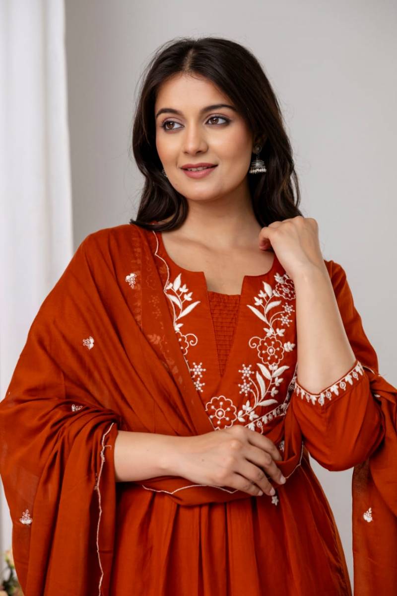 Naisha K 130 Cotton Kurti Bottom With Dupatta Wholesale Catalog Collection Exporter - Image 6