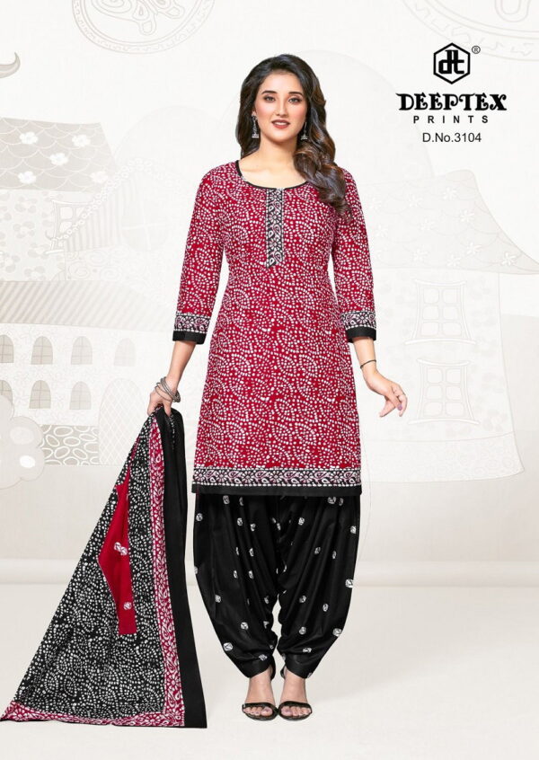 Deeptex Batik Plus Vol 31 Patiyala Cotton Dress Material Wholesale Catalog Collection Exporter - Image 8