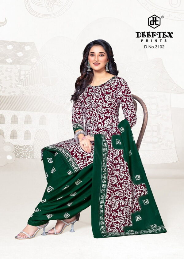 Deeptex Batik Plus Vol 31 Patiyala Cotton Dress Material Wholesale Catalog Collection Exporter