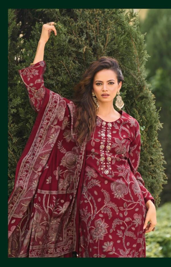 Kilory Oddny Maslin Printed Fancy Salwar Kameez Wholesale Catalog Collection Exporter