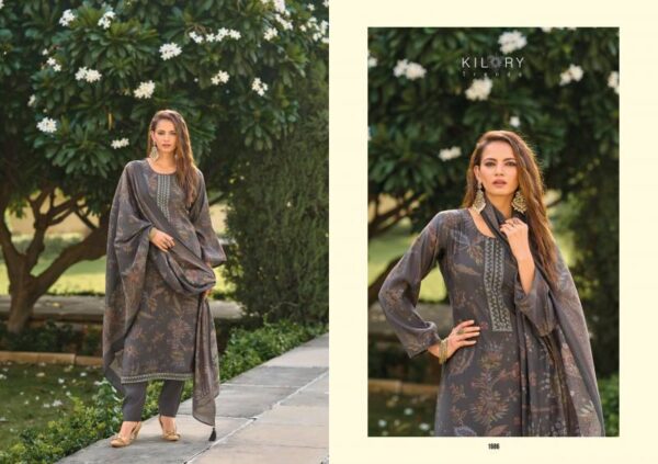 Kilory Oddny Maslin Printed Fancy Salwar Kameez Wholesale Catalog Collection Exporter - Image 6