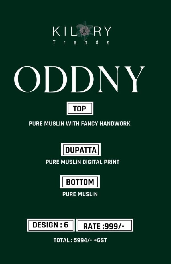 Kilory Oddny Maslin Printed Fancy Salwar Kameez Wholesale Catalog Collection Exporter - Image 7