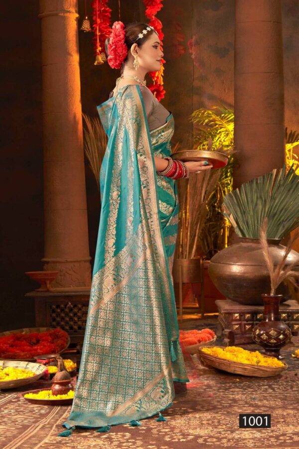 Saroj Gauri Priya Silk Vol 2 Traditional Wear Silk Sarees Wholesale Catalog Collection Exporter - Image 3