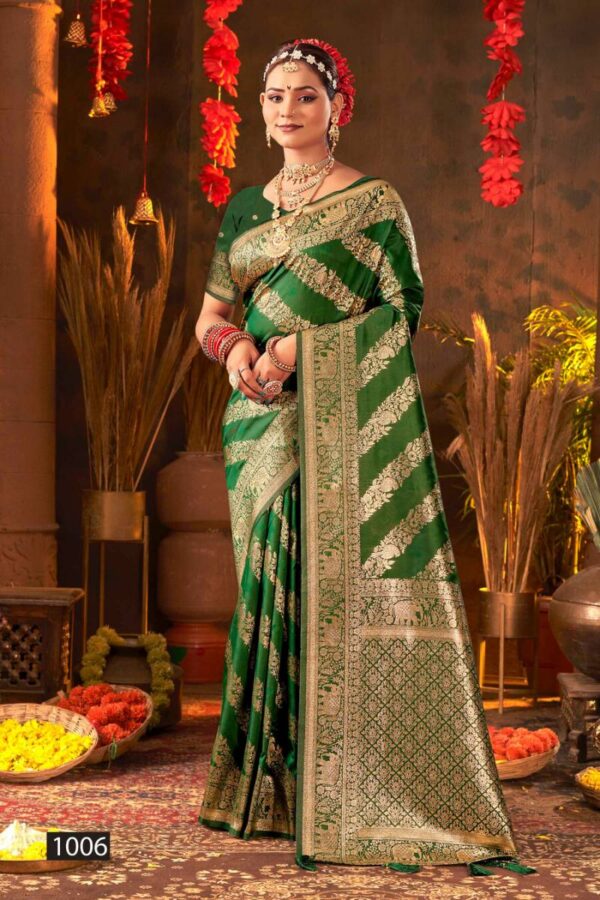 Saroj Gauri Priya Silk Vol 2 Traditional Wear Silk Sarees Wholesale Catalog Collection Exporter - Image 7