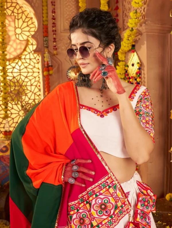 Kf Raas Vol 20 Viscose Cotton Navratri Designer Lehenga Choli Wholesale Catalog Collection Supplier