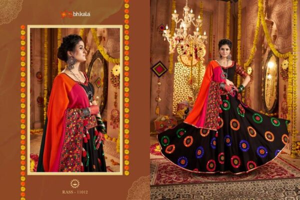 Kf Raas Vol 20 Viscose Cotton Navratri Designer Lehenga Choli Wholesale Catalog Collection Supplier - Image 2