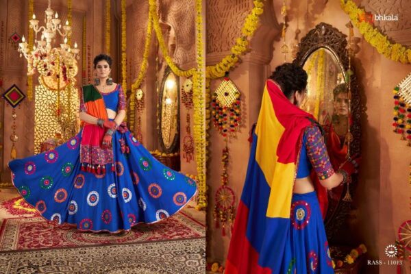 Kf Raas Vol 20 Viscose Cotton Navratri Designer Lehenga Choli Wholesale Catalog Collection Supplier - Image 4