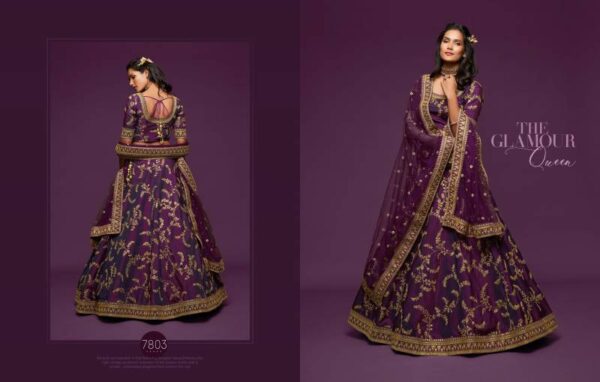 Zeel The Modern Vibe Vol 1 Designer Art Silk Lehenga Choli Wholesale Catalog Collection Exporter - Image 4