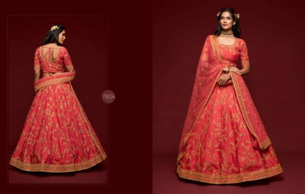 Zeel The Modern Vibe Vol 1 Designer Art Silk Lehenga Choli Wholesale Catalog Collection Exporter - Image 5