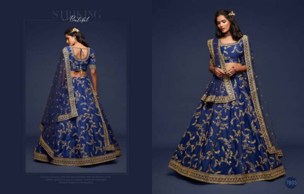 Zeel The Modern Vibe Vol 1 Designer Art Silk Lehenga Choli Wholesale Catalog Collection Exporter - Image 7