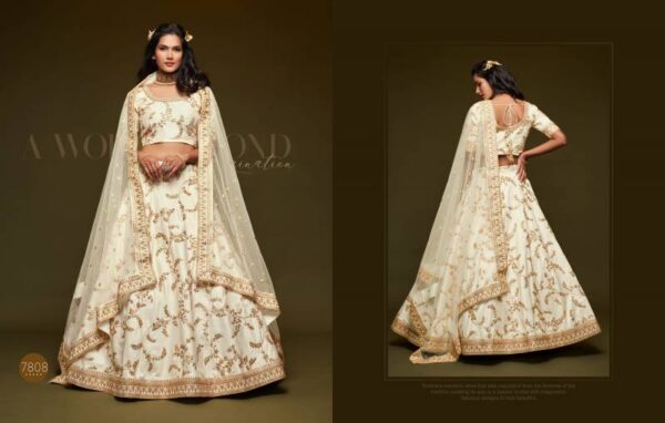 Zeel The Modern Vibe Vol 1 Designer Art Silk Lehenga Choli Wholesale Catalog Collection Exporter - Image 8
