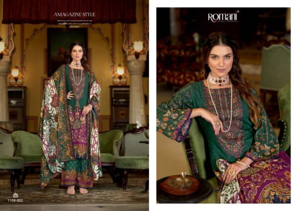 Romani Mahira Vol 2 Soft Cotton Digital Style Printed Dress Material Wholesale Catalog Collection Supplier - Image 2