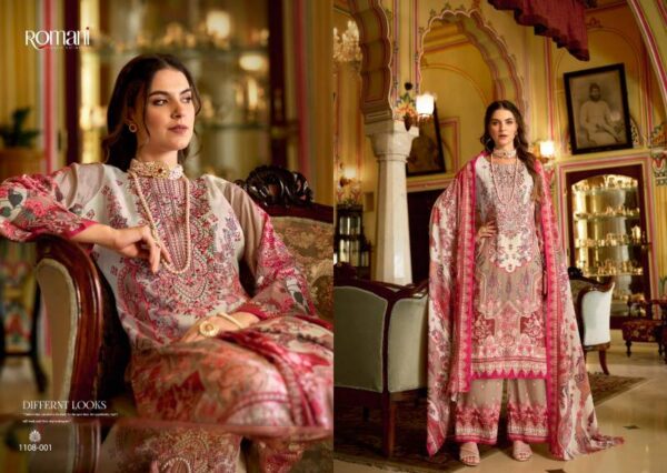Romani Mahira Vol 2 Soft Cotton Digital Style Printed Dress Material Wholesale Catalog Collection Supplier - Image 4