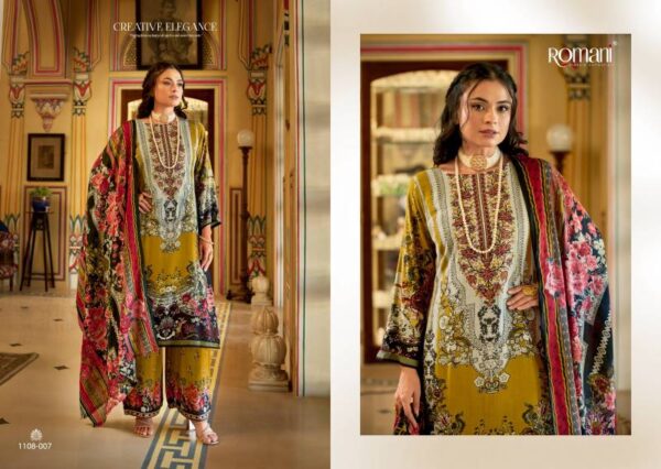 Romani Mahira Vol 2 Soft Cotton Digital Style Printed Dress Material Wholesale Catalog Collection Supplier - Image 9