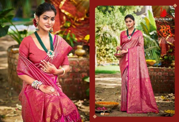 Bunawat Chaturi Silk Vol 3 Dharmavaram Sarees Wholesale Catalog Collection Exporter - Image 5