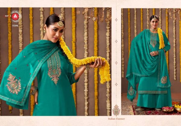 Triple Aaa Tavisha Jam Cotton Cording Sequence Dress Material Wholesale Catalog Collection Exporter - Image 5
