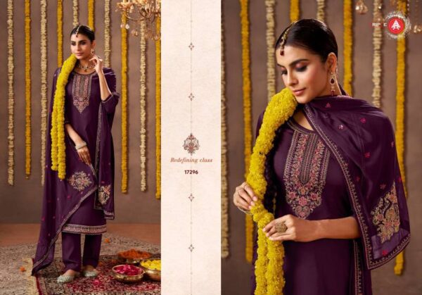 Triple Aaa Tavisha Jam Cotton Cording Sequence Dress Material Wholesale Catalog Collection Exporter - Image 6