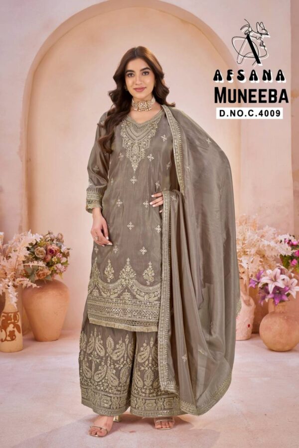 Afsana Muneeba Cosmos Designer Salwar Suit Catalog Wholesale Collection Supplier - Image 11