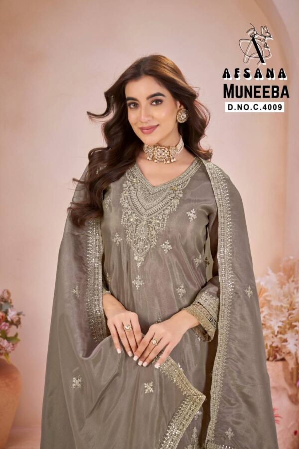 Afsana Muneeba Cosmos Designer Salwar Suit Catalog Wholesale Collection Supplier - Image 12