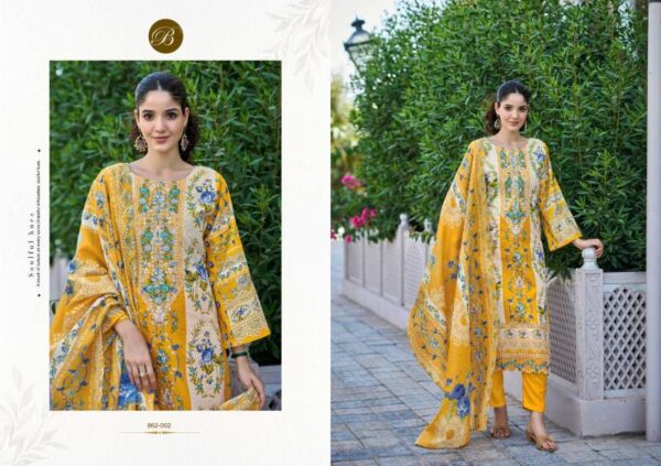 Belliza Almarina Vol 4 Cotton Digital Printed Dress Material Wholesale Catalog Collection Supplier - Image 4