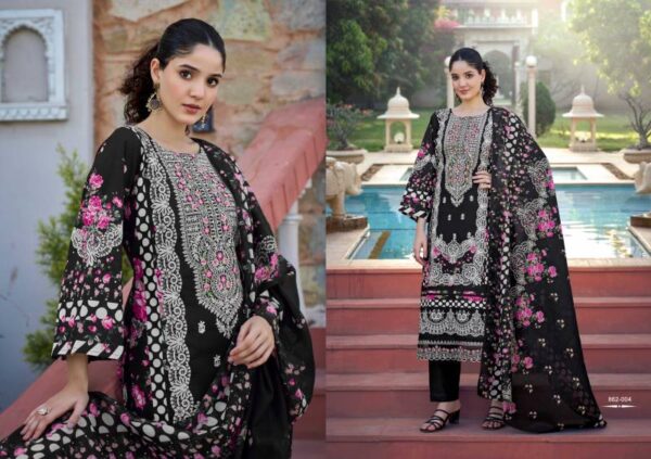 Belliza Almarina Vol 4 Cotton Digital Printed Dress Material Wholesale Catalog Collection Supplier - Image 6