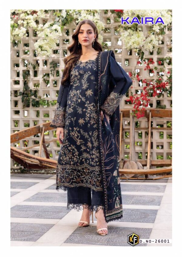 Keval Kaira Vol 26 Heavy Lawn Cotton Dress Material Catalog Wholesale Collection Supplier - Image 2
