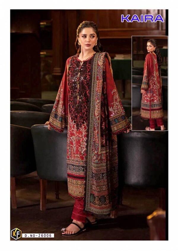 Keval Kaira Vol 26 Heavy Lawn Cotton Dress Material Catalog Wholesale Collection Supplier - Image 6