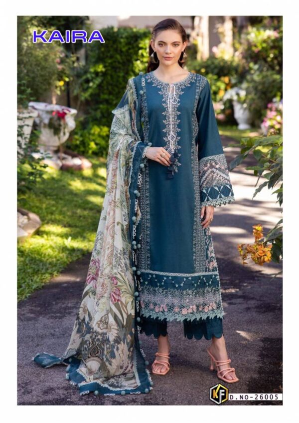 Keval Kaira Vol 26 Heavy Lawn Cotton Dress Material Catalog Wholesale Collection Supplier - Image 8