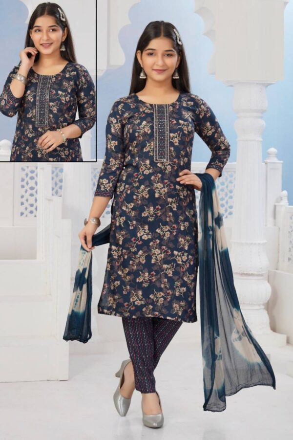 Summati 2 Pant Set Rayon Printed Readymade Wholesale Catalog Collection Exporter - Image 5