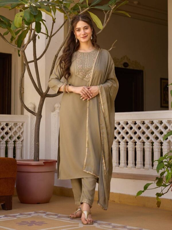 9star Fashion Heer Vol 3 Rayon Embroidered Kurti Bottom With Dupatta Wholesale Catalog Collection Supplier
