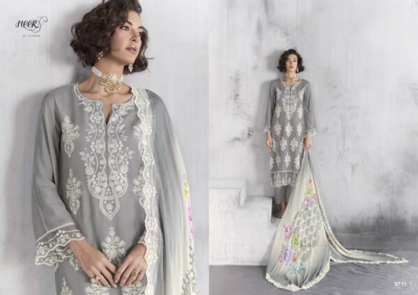 Kimora Heer Bul Bul Maslin Digital Printed Salwar Kameez Wholesale Catalog Collection Exporter - Image 4