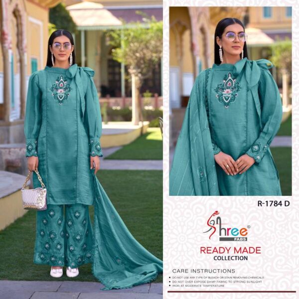Shree R 1784 Ready Made Pakistani Salwar Kameez Wholesale Catalog Collection Exporter - Image 3