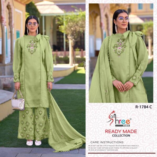Shree R 1784 Ready Made Pakistani Salwar Kameez Wholesale Catalog Collection Exporter - Image 4