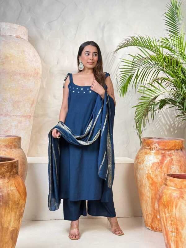 Naisha K 145 Vol 2 Gadwal Kurti Bottom With Dupatta Wholesale Catalog Collection Supplier