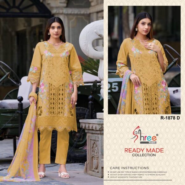 Shree R 1878 Ready Made Pakistani Salwar Kameez Wholesale Catalog Collection Exporter - Image 2