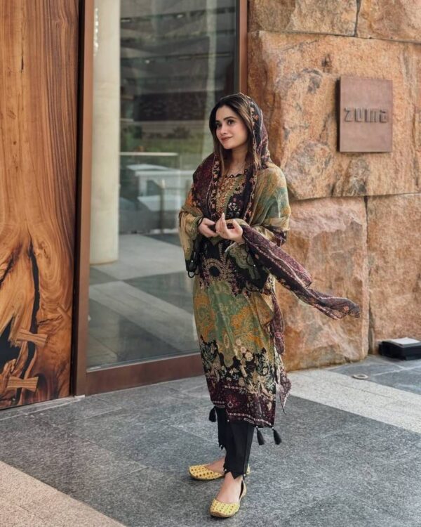 Jihan 3756 Cotton Dupatta Pakistani Salwar Kameez Wholesale Catalog Collection Supplier - Image 3
