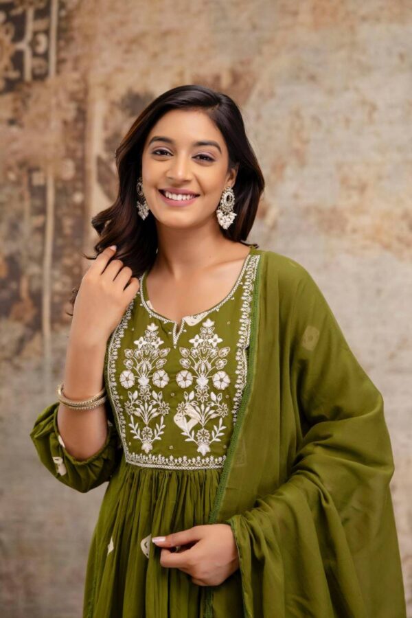 Naisha K 147 Cambric Cotton Bandhani Print Kurta Set Wholesale Catalog Collection Exporter - Image 5