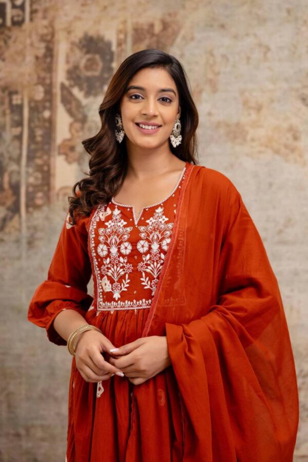 Naisha K 147 Cambric Cotton Bandhani Print Kurta Set Wholesale Catalog Collection Exporter - Image 6