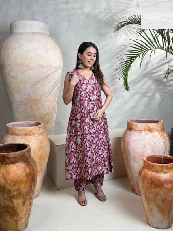 Naisha K 148 Vetican Printed Kurti With Bottom Wholesale Catalog Collection Supplier - Image 5