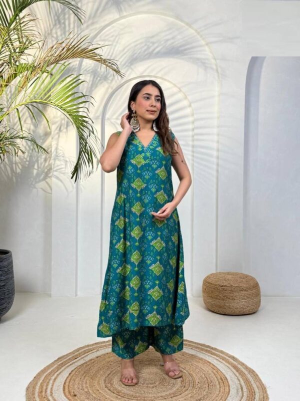 Naisha K 148 Vetican Printed Kurti With Bottom Wholesale Catalog Collection Supplier - Image 6
