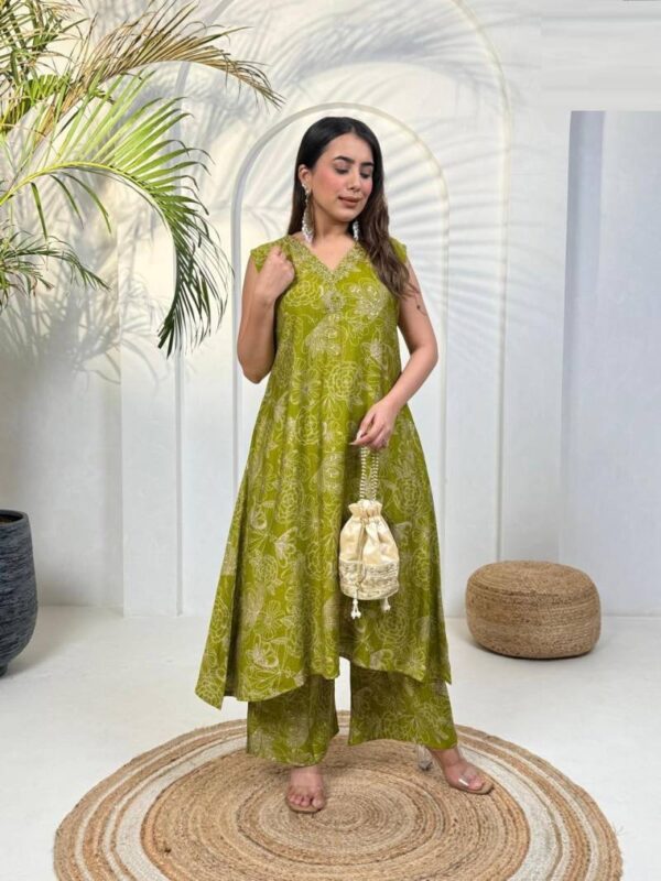 Naisha K 148 Vetican Printed Kurti With Bottom Wholesale Catalog Collection Supplier - Image 7